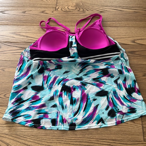 ZEROXPOSUR WOMEN'S SWIMSUIT 2 PC. SET COLOR: AURORA size XXL - Picture 7 of 7